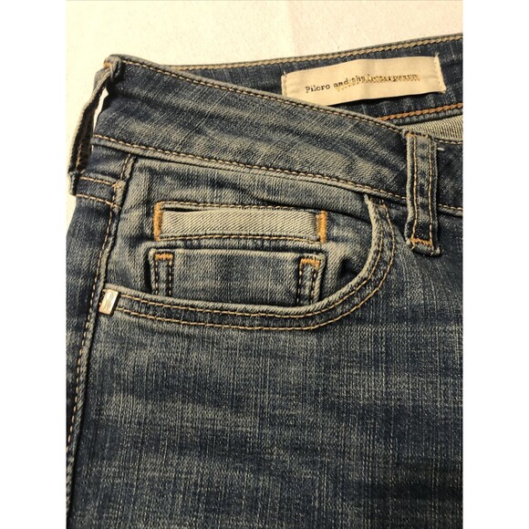 Anthropologie Pilcro Women's Denim Stet Distressed Skinny Jeans Size 25 X 30 - Picture 3 of 9